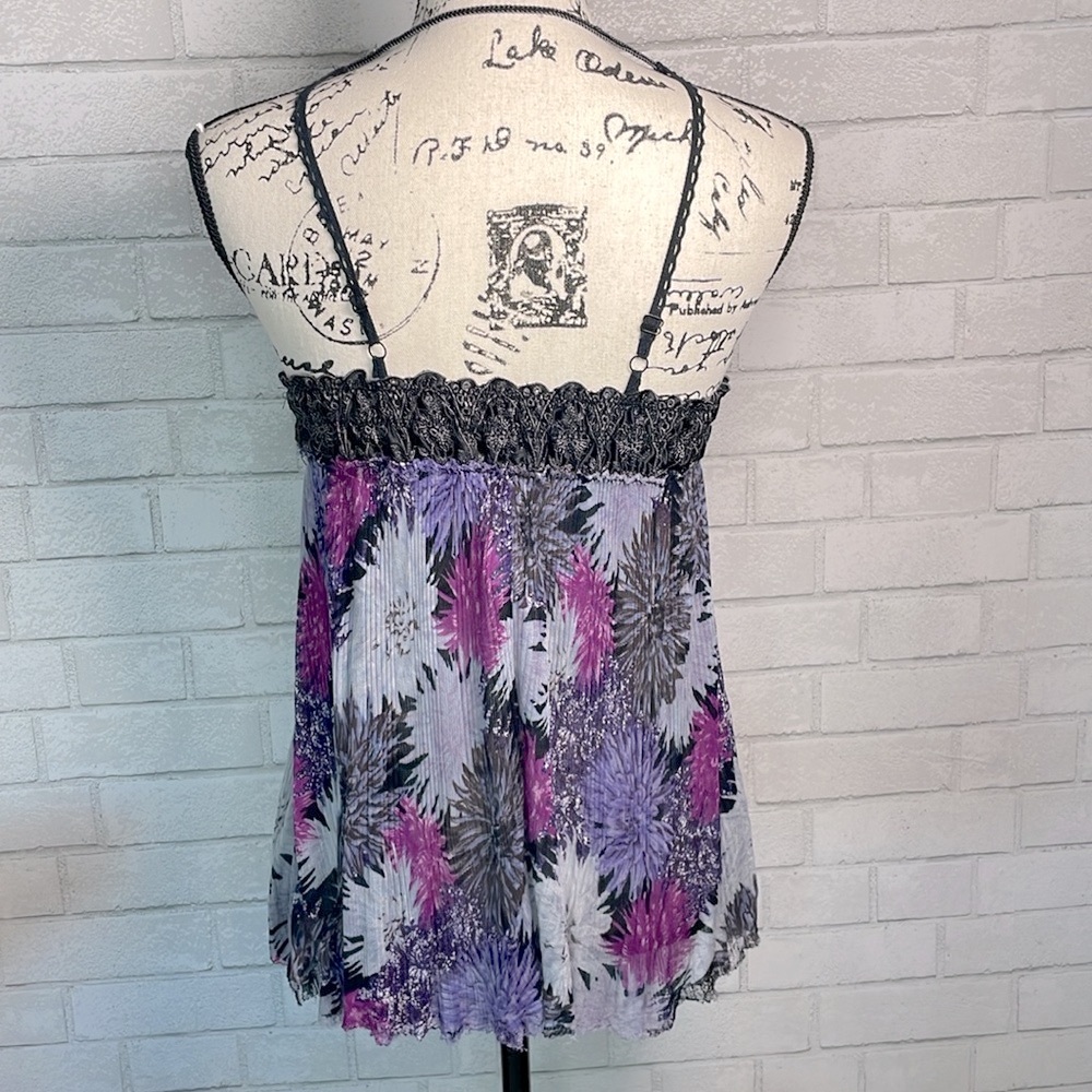 Free People floral burst camisole top - Picture 4 of 11